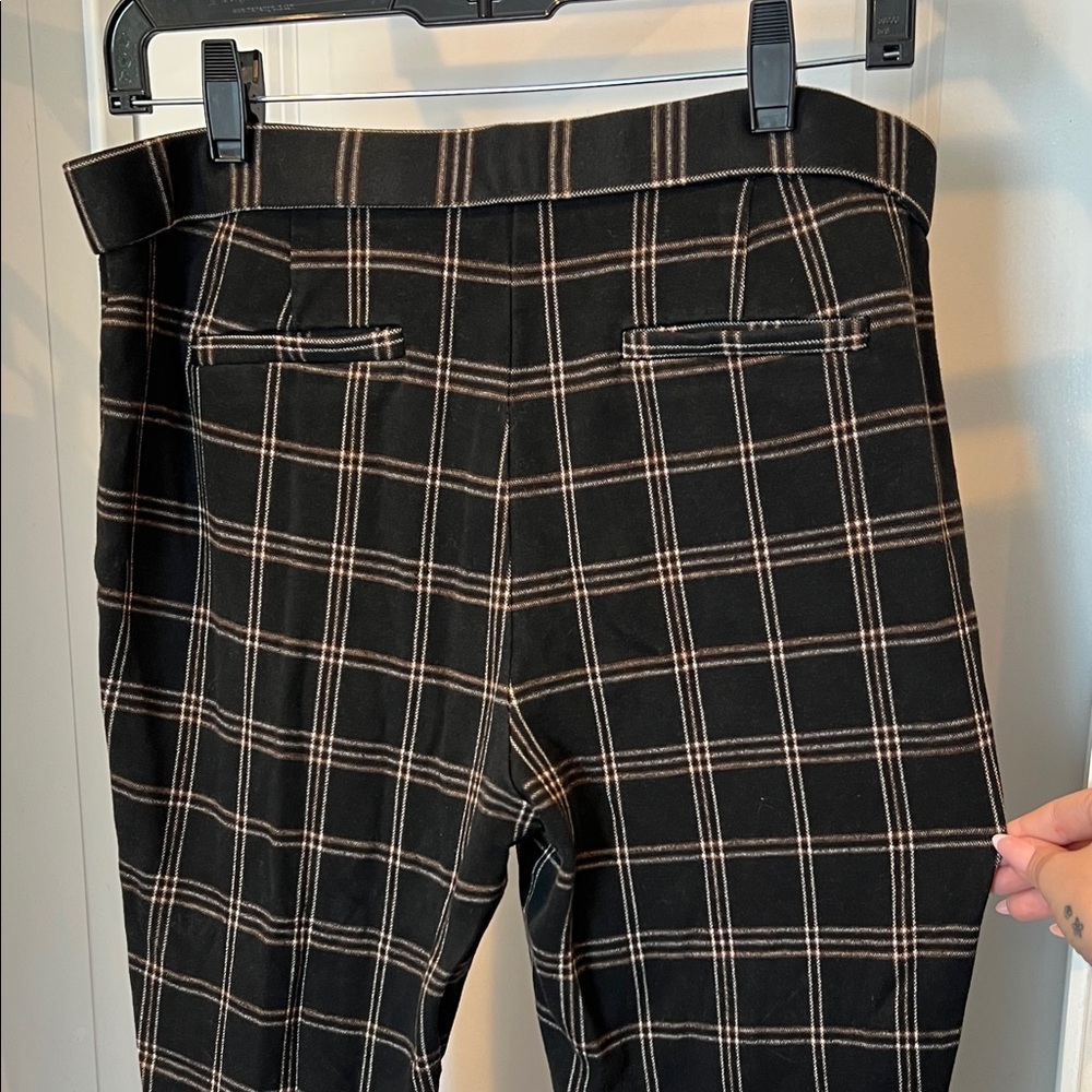 Nordstrom Rack Black Plaid Pants - Picture 5 of 7